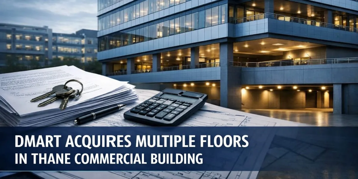 DMart Acquires Multiple Floors In Thane Commercial Building