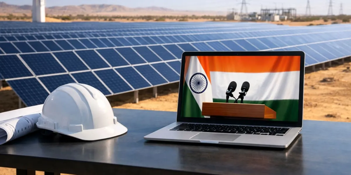 PM Modi Inaugurates NHPC 300 MW Karnisar Solar Plant