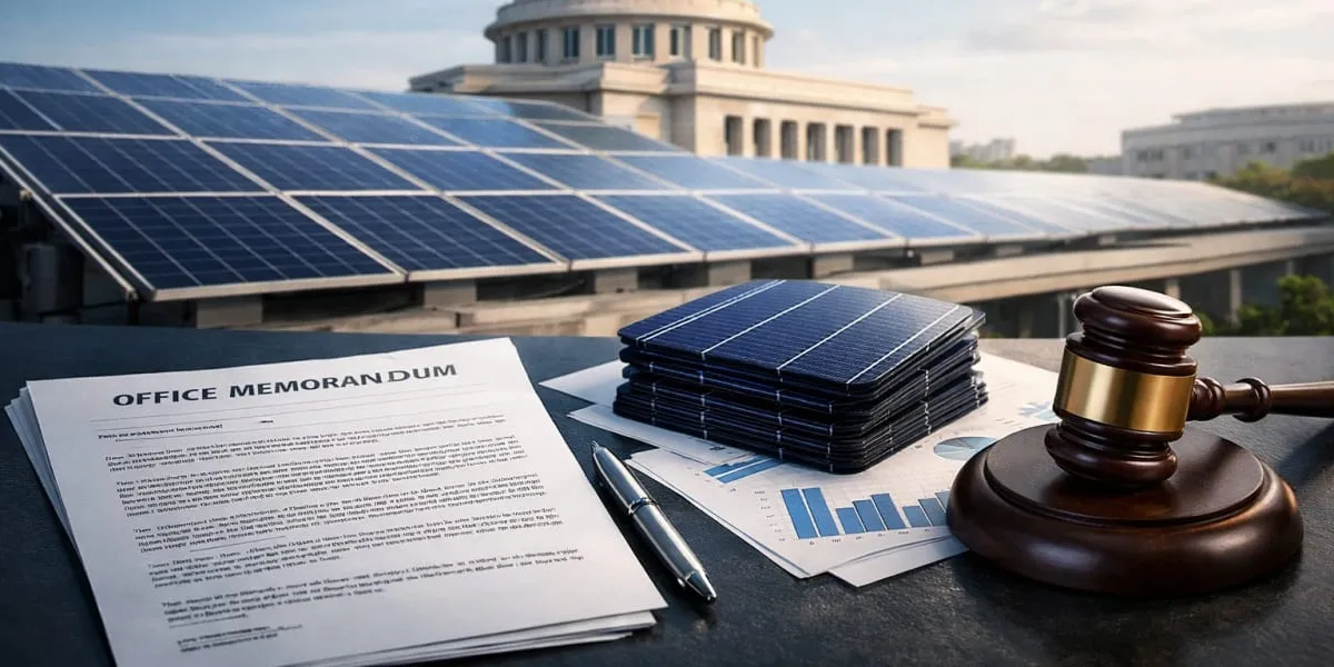 MNRE Clarifies ALMM Cell Norms For Rooftop Solar Projects