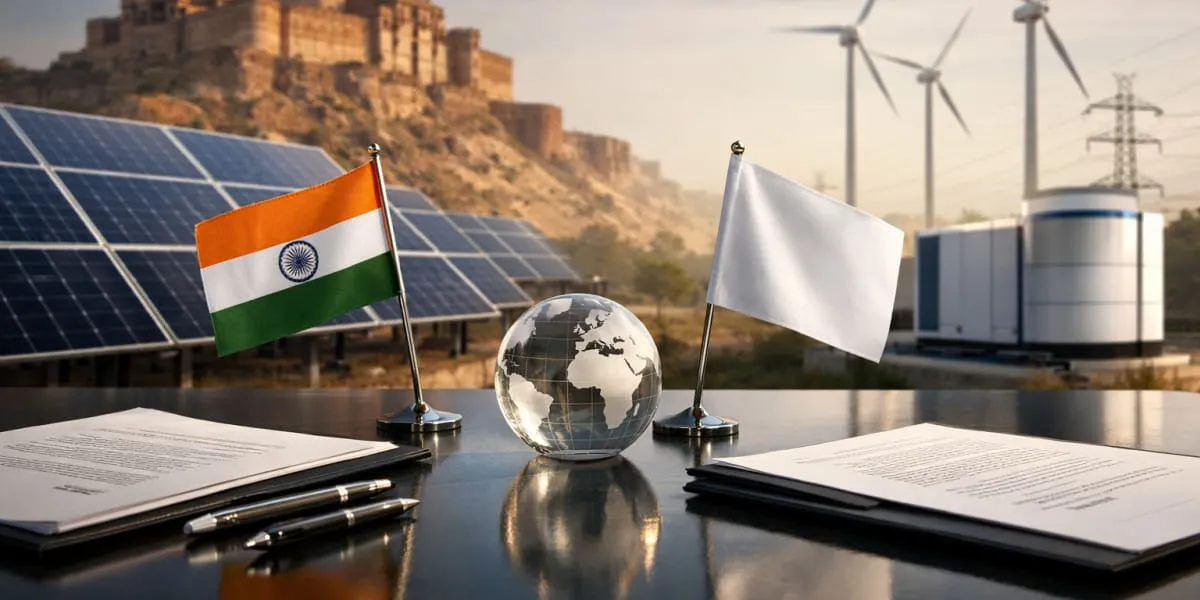 Rajasthan Signs Clean Energy Framework with ISA