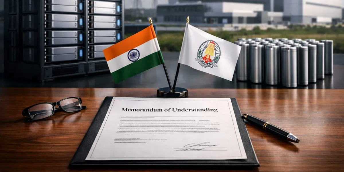 Vikram Solar Signs MoU With Tamil Nadu For BESS Facility