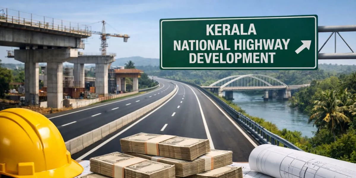 Centre Sanctions Rs 20,390 mn For Kerala National Highway Development