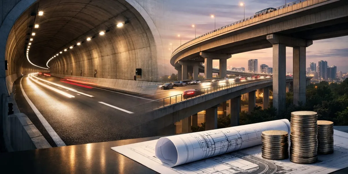 Bengaluru Plans 40 km Tunnel Roads and 44 km Double-Decker Roads