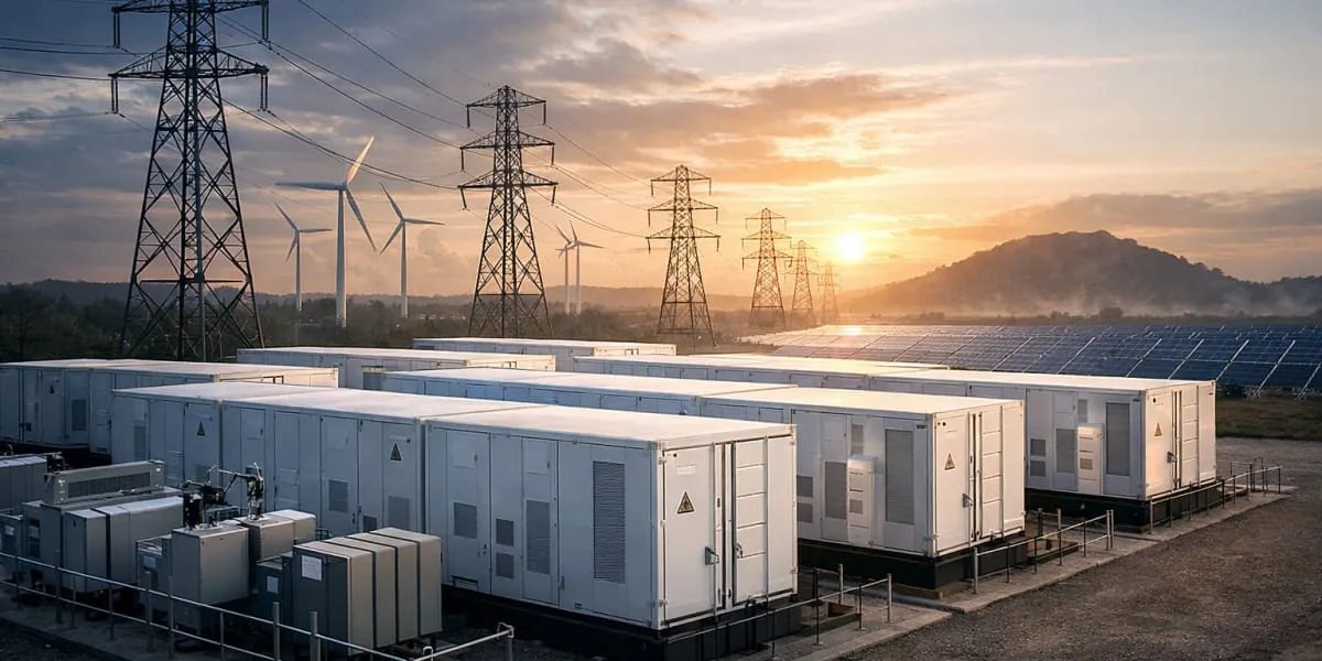 Pace Digitek Secures 250 MW 500 MWh BESS Project in Jharkhand