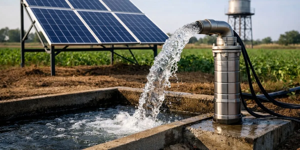 Crompton Secures MSEDCL Order For 3000 Solar Pumps
