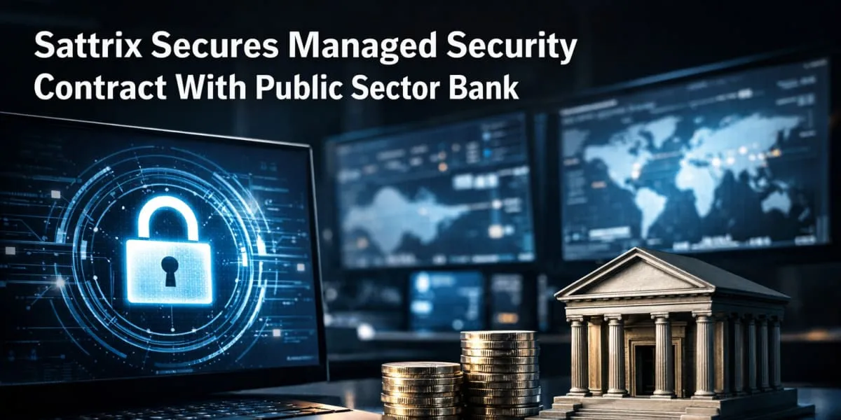 Sattrix Secures Managed Security Contract With Public Sector Bank
