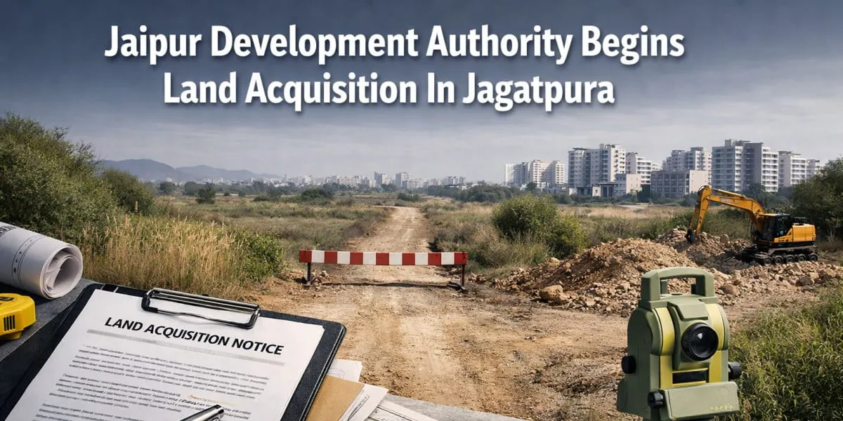Jaipur Development Authority Begins Land Acquisition In Jagatpura