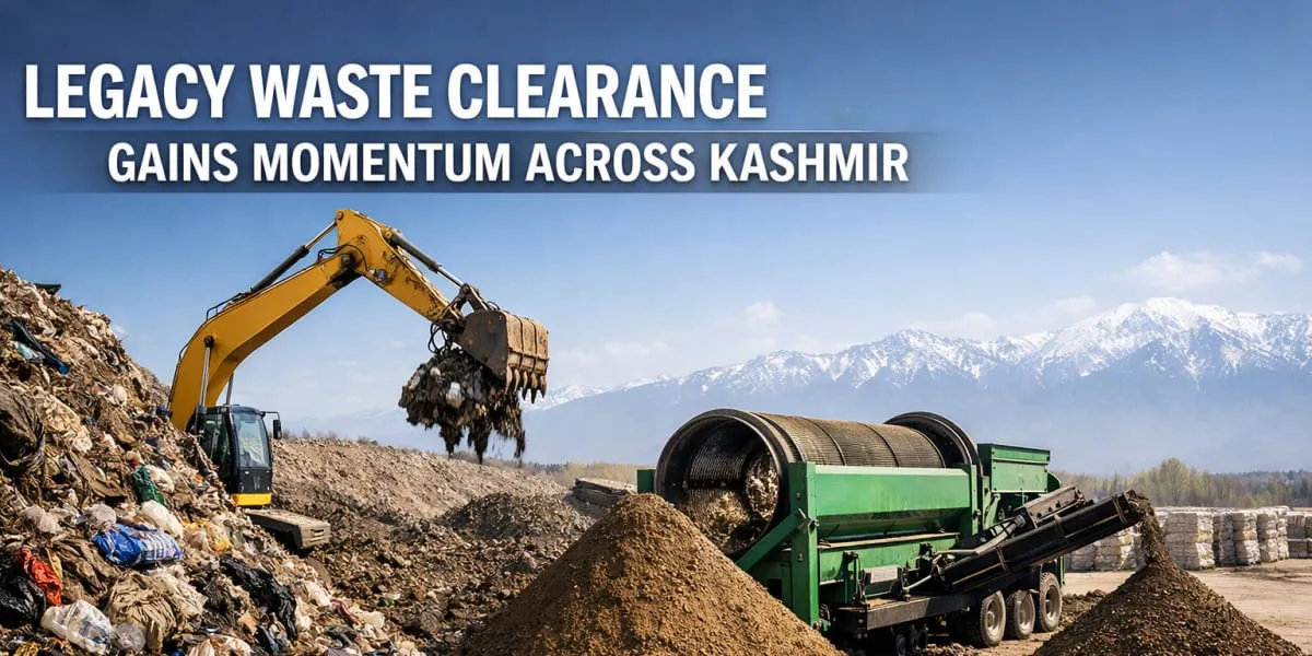 Legacy Waste Clearance Gains Momentum Across Kashmir