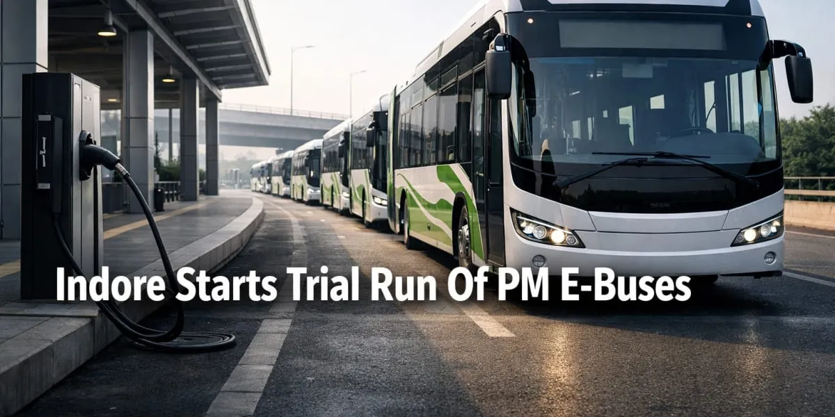 Indore Starts Trial Run Of PM E-Buses