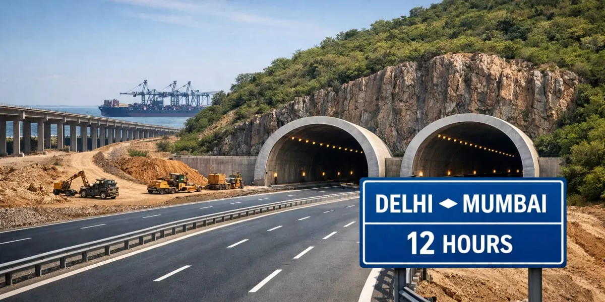 Delhi Mumbai Expressway To Be Completed In Two Years