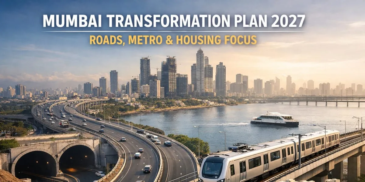 Mumbai Transformation Plan 2027 Emphasises Roads Metro and Housing
