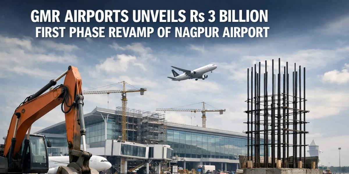 GMR Airports Unveils Rs 3 Billion First Phase Revamp Of Nagpur Airport