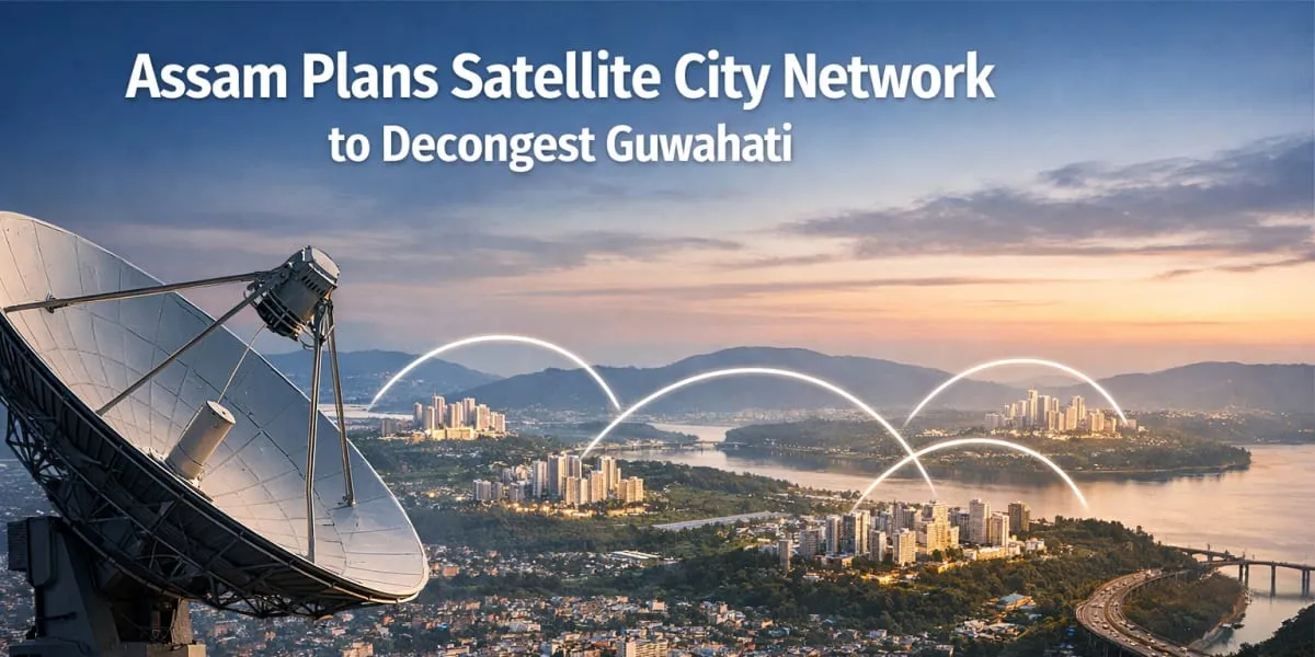 Assam Announces Satellite City Network to Decongest Guwahati