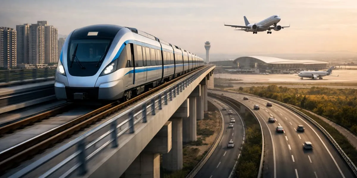 Namo Bharat Corridor To Cut Ghaziabad Airport Travel Time To 50 Minutes