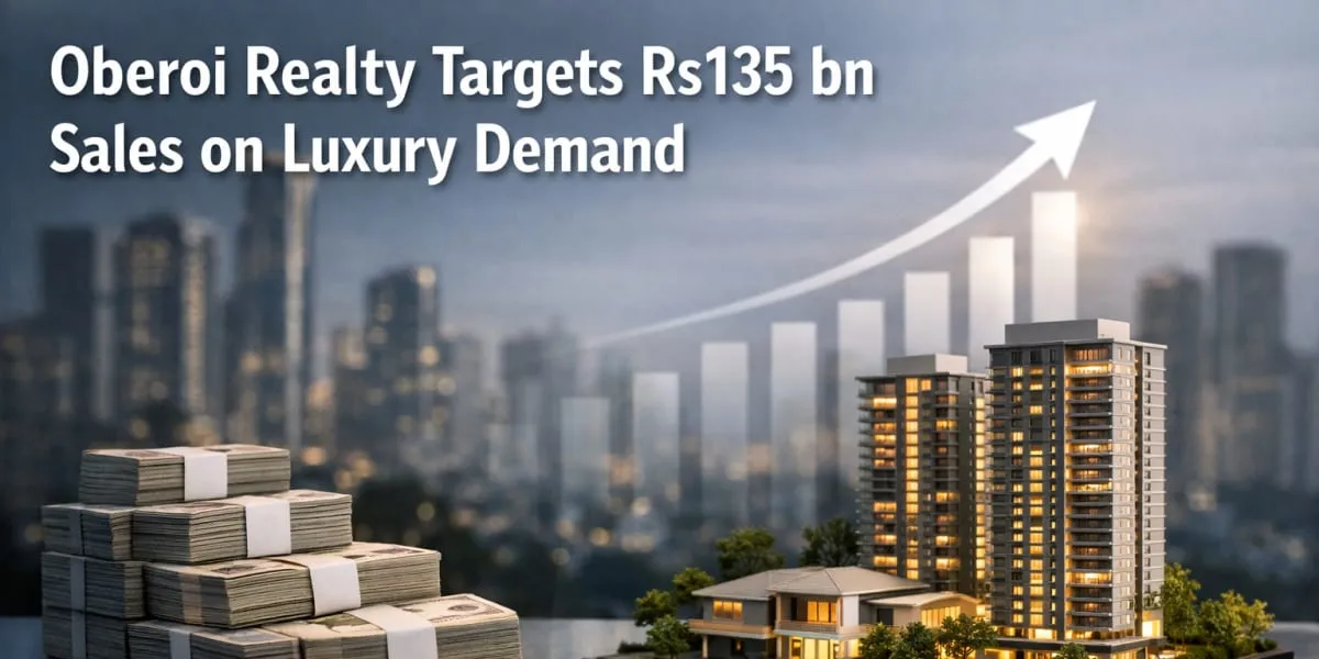 Oberoi Realty Targets Rs135 bn Sales on Luxury Demand