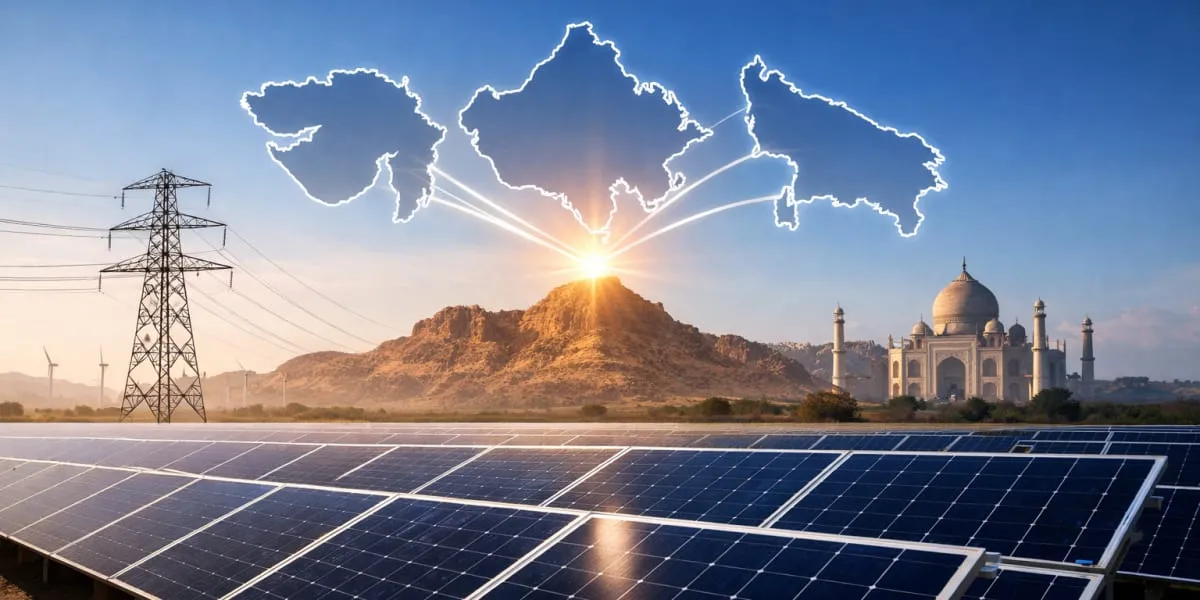 Gujarat Rajasthan and UP Supply Nearly Two-Thirds of Solar Additions