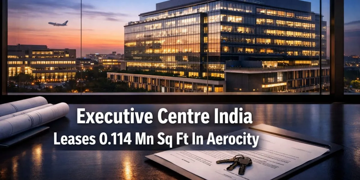 Executive Centre India Leases 0.114 mn Sq Ft In Aerocity