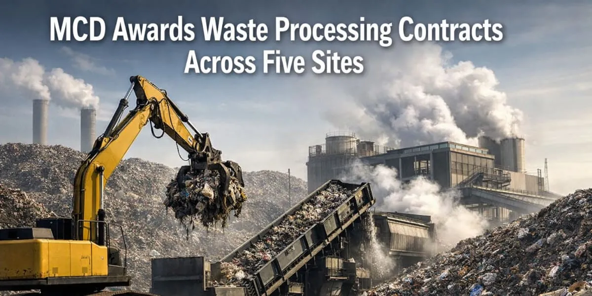 MCD Awards Waste Processing Contracts Across Five Sites