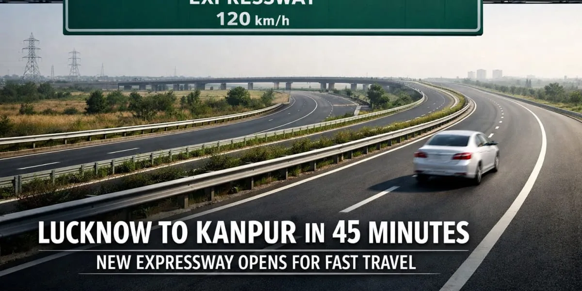 Lucknow To Kanpur In 45 Minutes With New Expressway