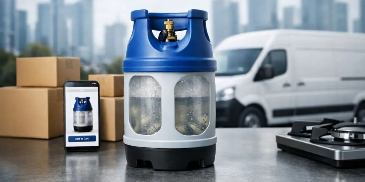 HPCL Launches HP Navya Composite LPG Cylinder on Instamart