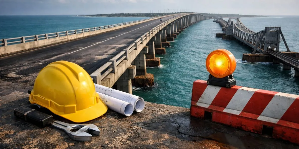 NHAI Floats Tender For Strengthening Pamban Road Bridge