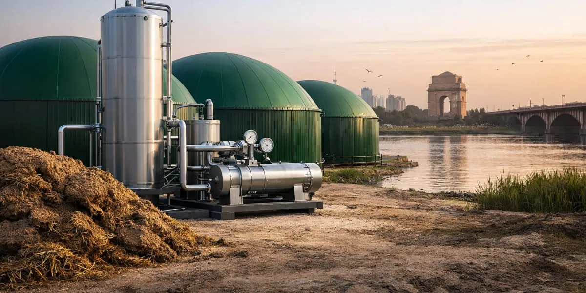Delhi Signs MoU For Compressed Bio?Gas Plants