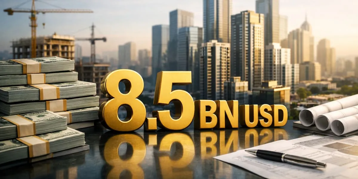 India Real Estate Equity Inflows Hit Record Eight Point Five bn USD
