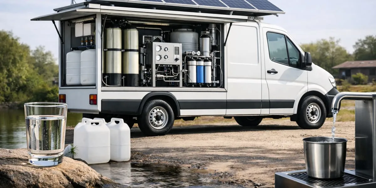 India First Solar Powered Water Purification Van JAL-YAAN Launched