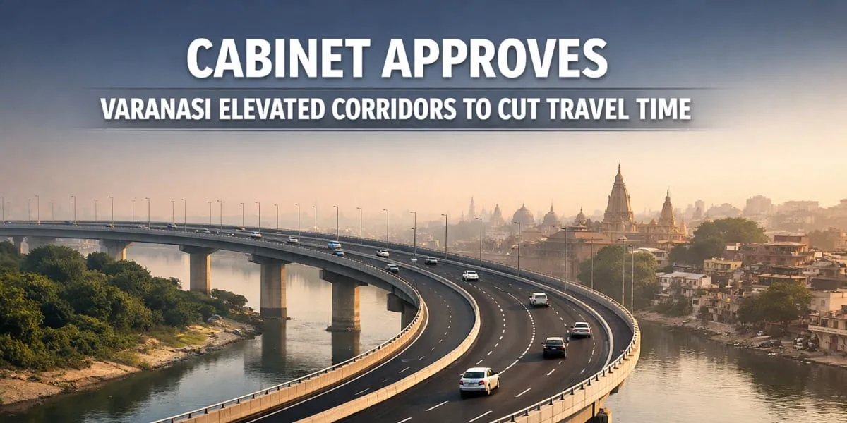 Cabinet Approves Varanasi Elevated Corridors to Cut Travel Time