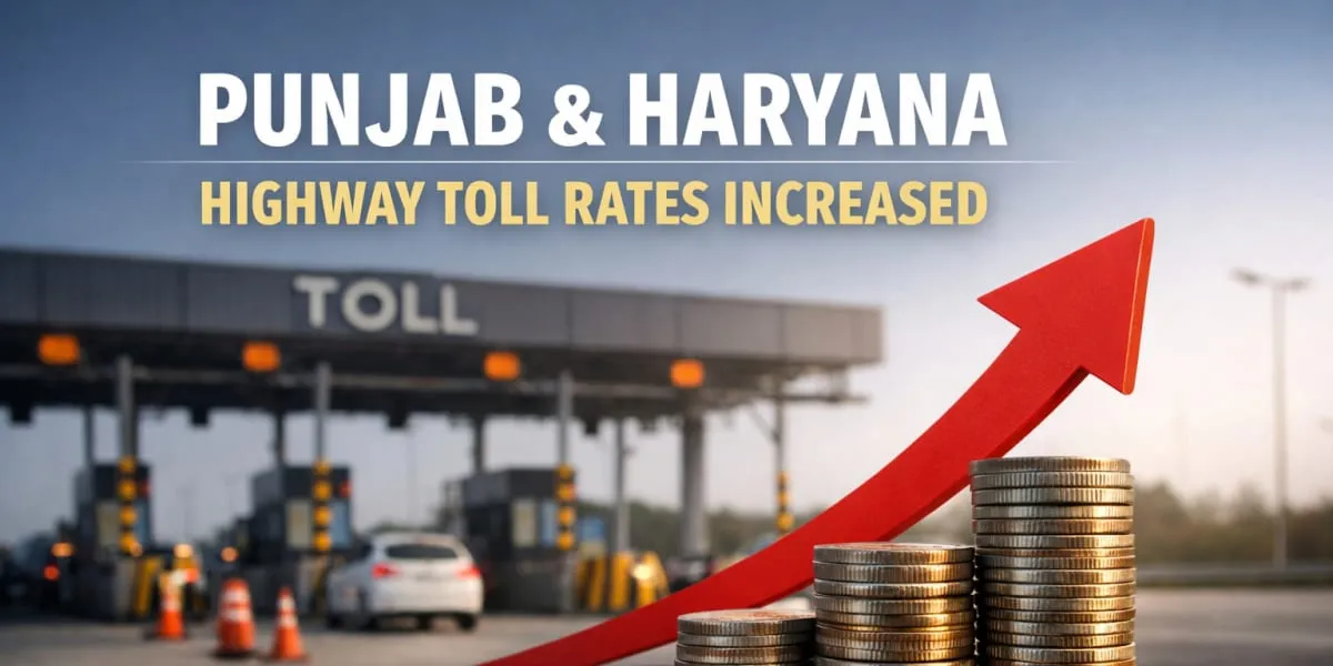 Punjab And Haryana Highway Toll Rates Increased
