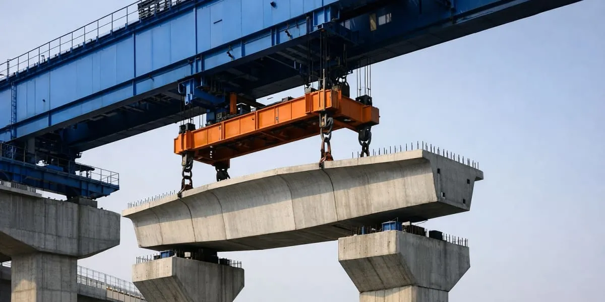 Bhopal Metro Blue Line First Segment Erected