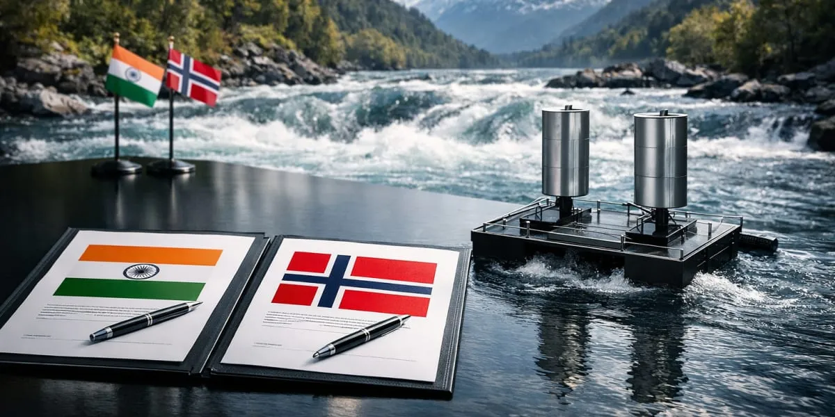 Arunachal And Norway Firm Sign MoU For River Kinetic Energy Demo