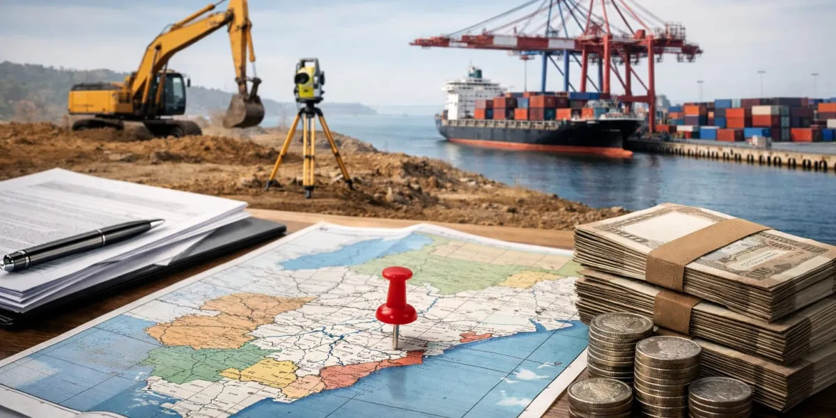 AP Government Approves Phase II Land Acquisition for Three Ports