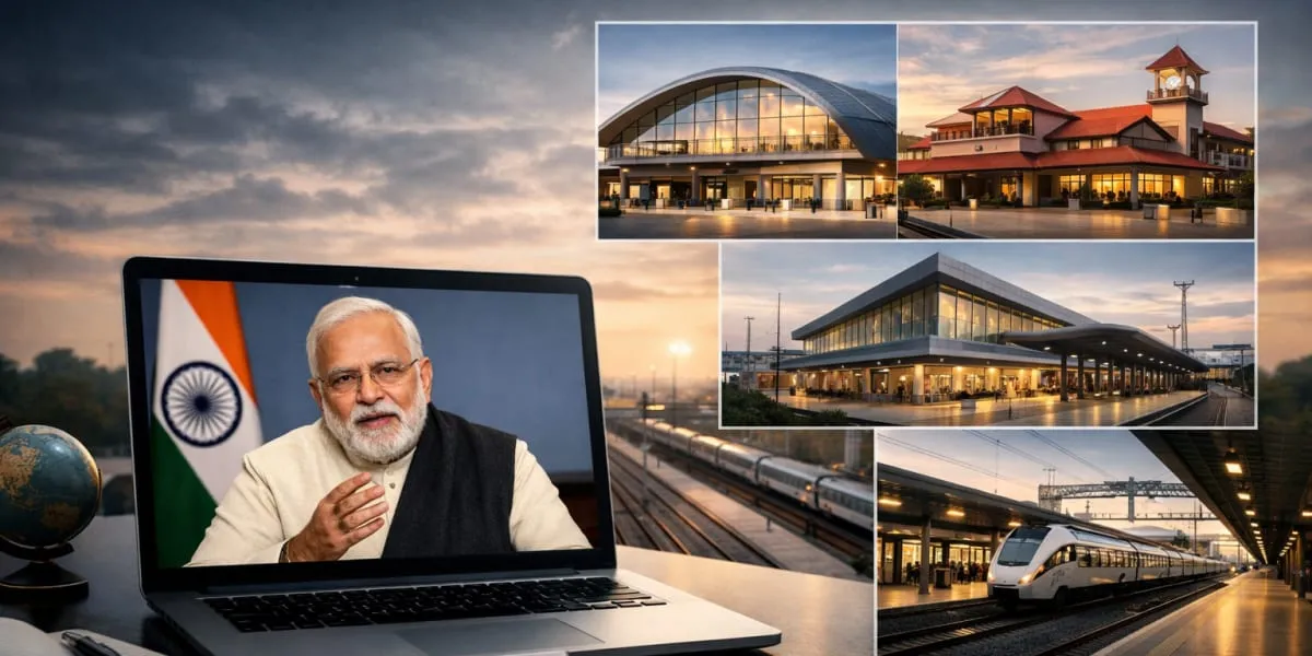 PM Modi To Virtually Inaugurate Four Redeveloped Stations In Karnataka