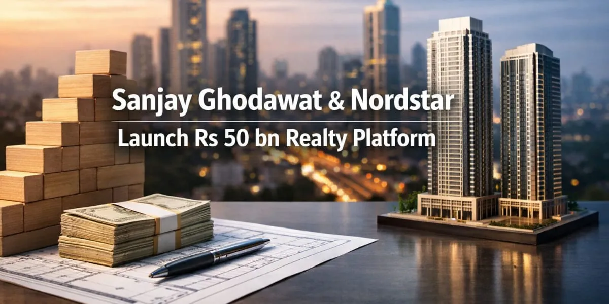 Sanjay Ghodawat And Nordstar Launch Rs 50 bn Realty Platform