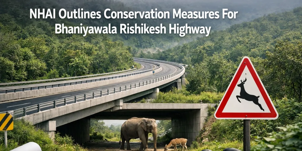 NHAI Outlines Conservation Measures For Bhaniyawala Rishikesh Highway