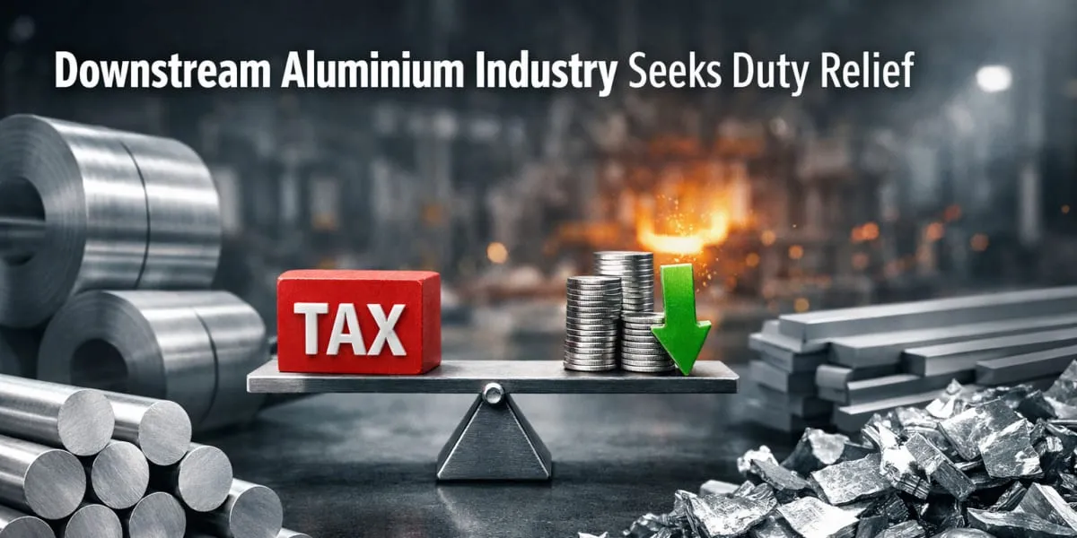 Downstream Aluminium Industry Seeks Duty Relief