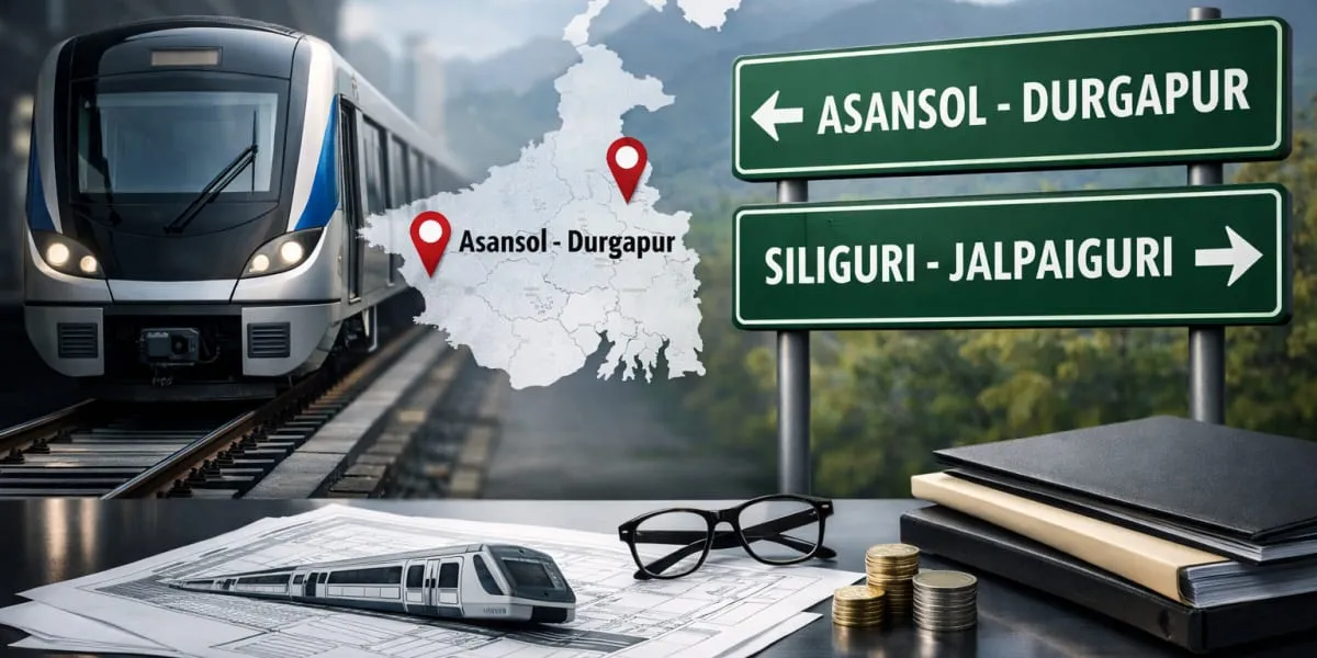 West Bengal Plans Metro Links To Two District Cities