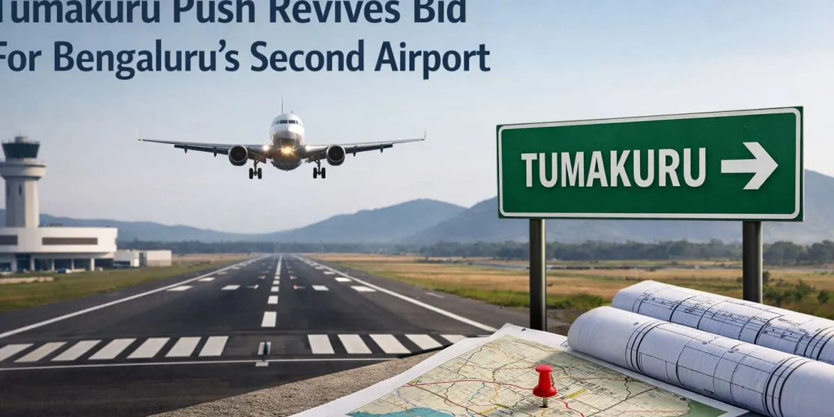 Tumakuru Push Revives Bid For Bengaluru's Second Airport