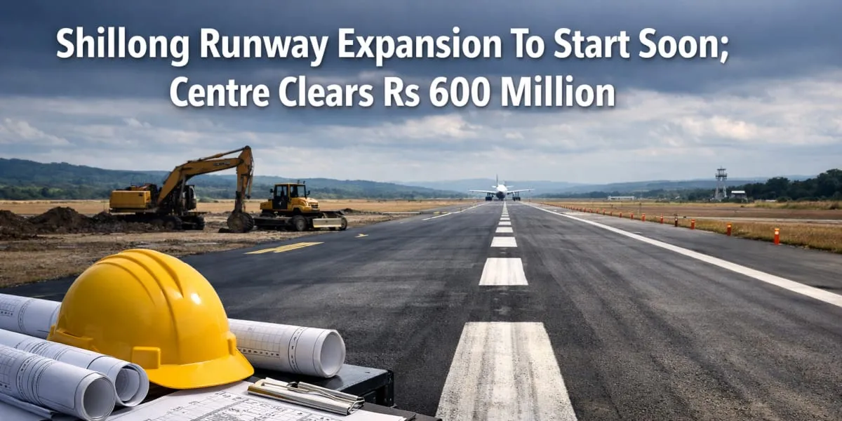 Shillong Runway Expansion To Start Soon; Centre Clears Rs 600 Million