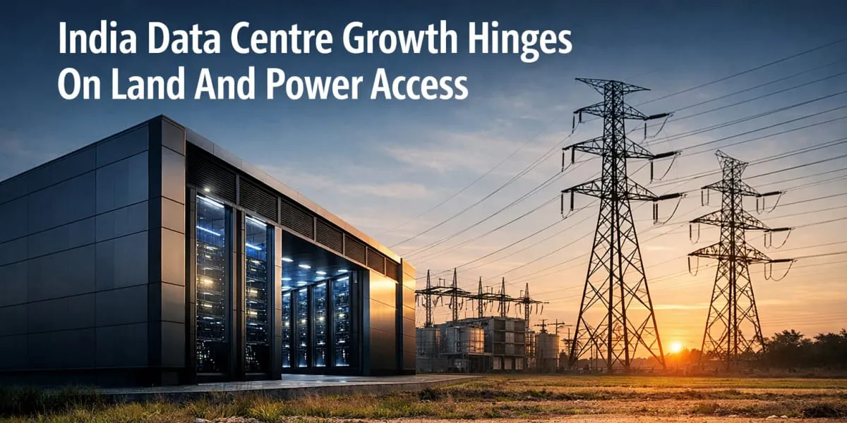 India Data Centre Growth Hinges On Land And Power Access