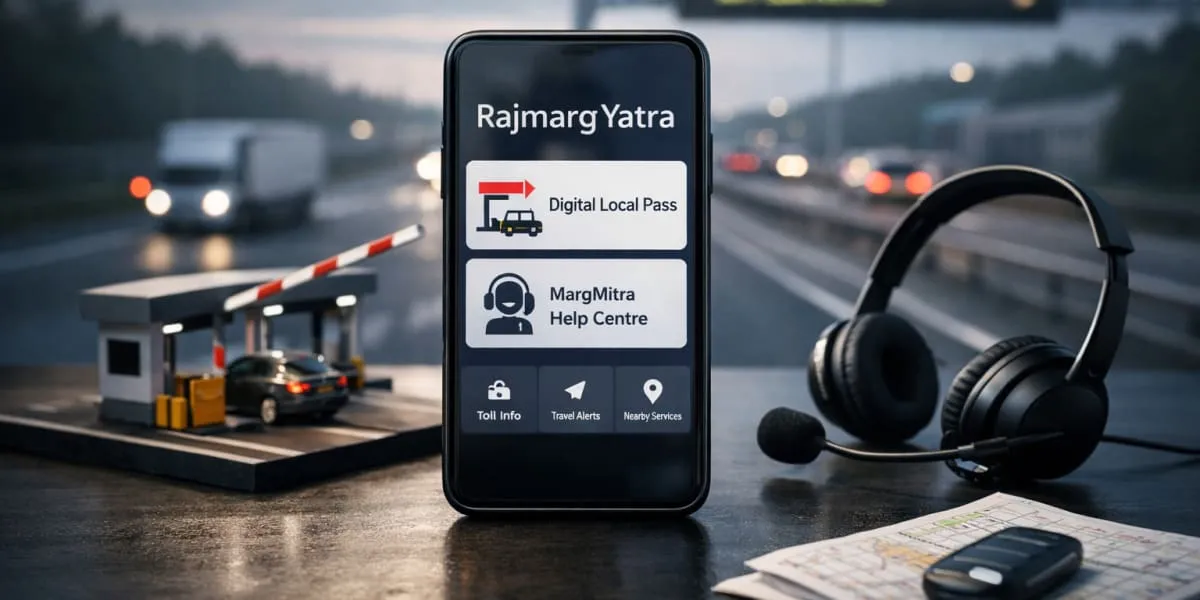 NHAI Enhances RajmargYatra App With New Digital Services