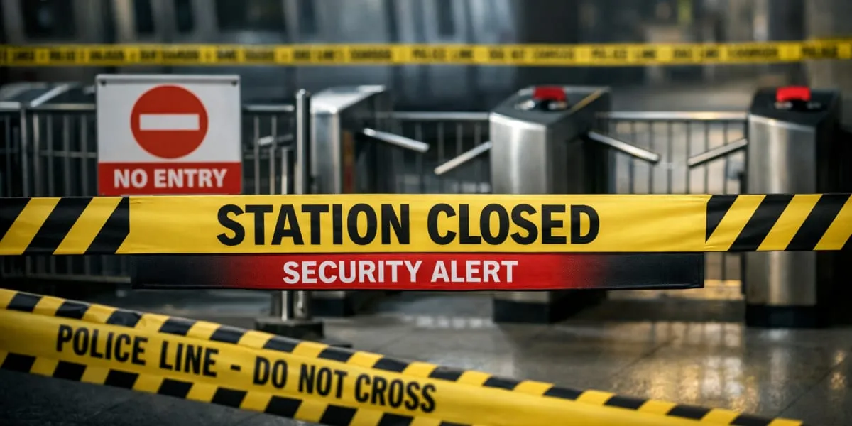 Delhi Metro Closes 16 Stations Over Security Concerns