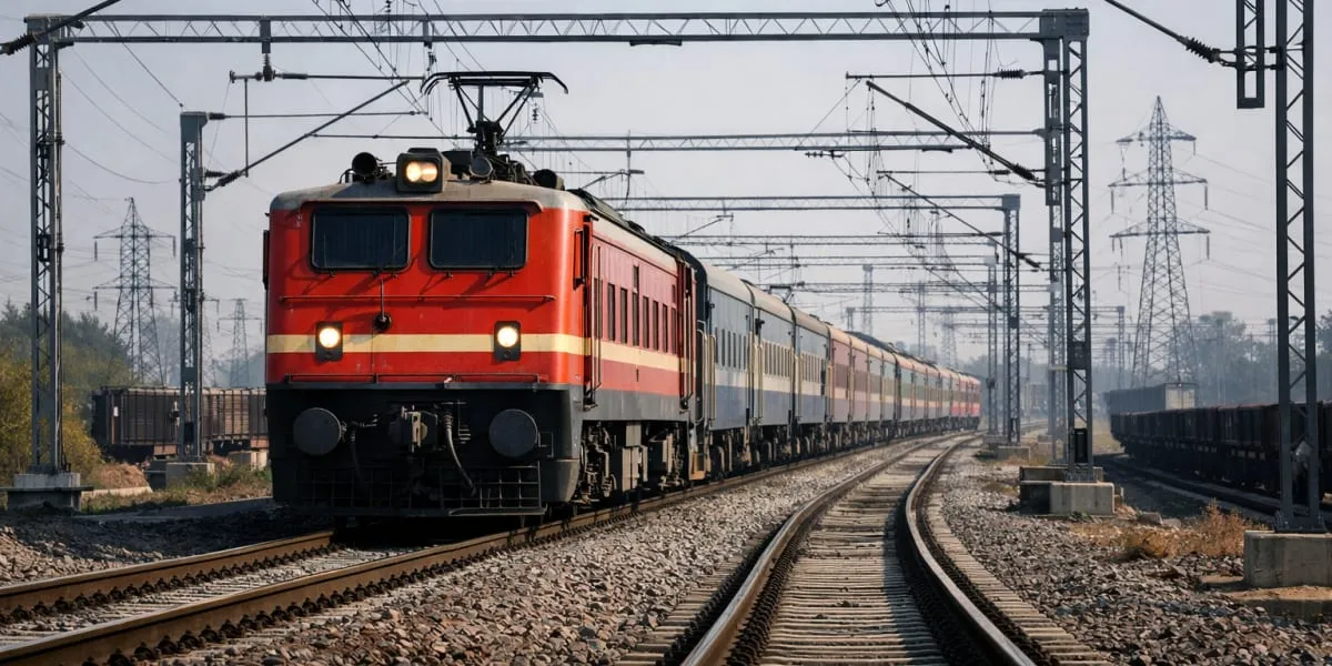Indian Railways Becomes World's Second Most Electrified Network
