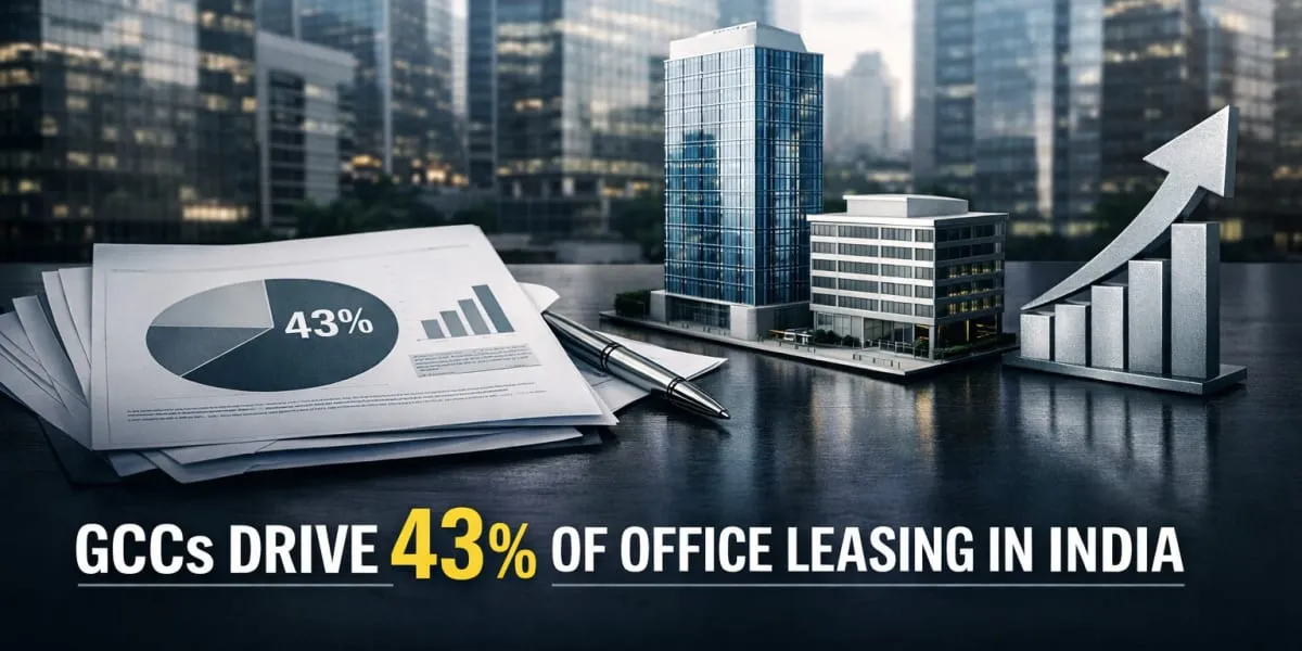 GCCs Drive 43 Per Cent Of Office Leasing In India