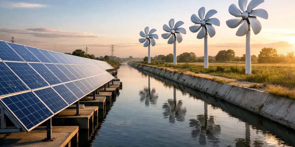 Karnal Plans 20 MW Hybrid Renewable Plant At Indri Drain
