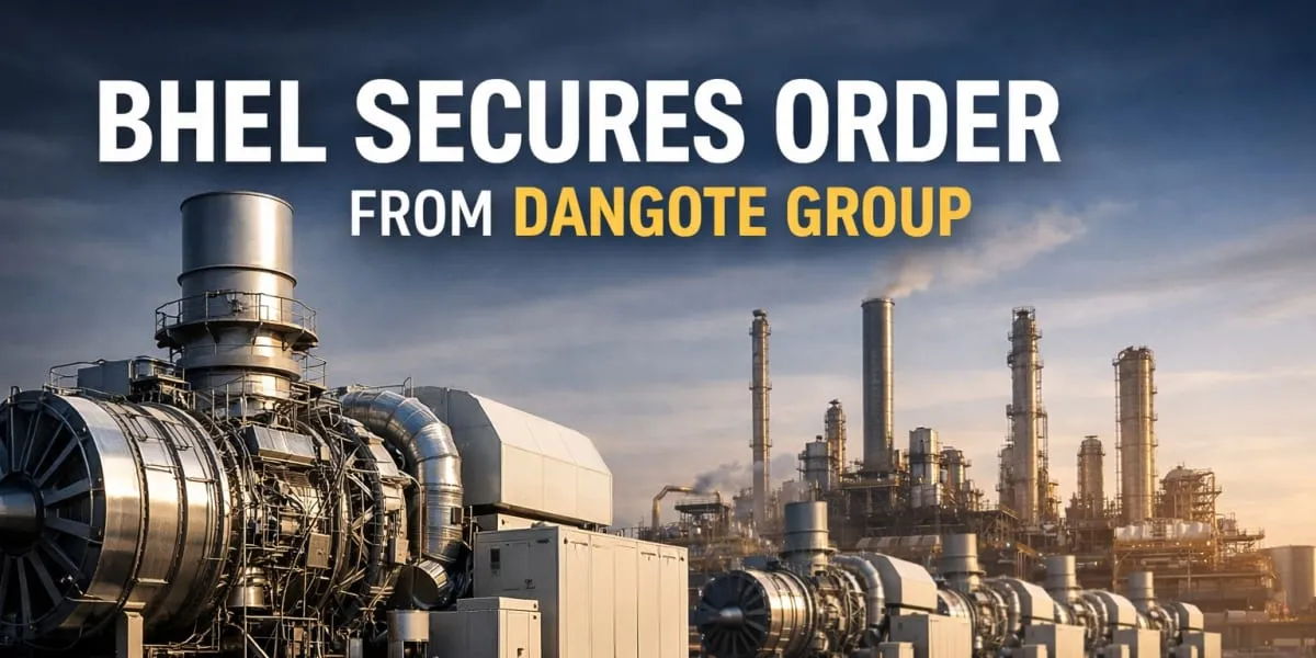 BHEL Secures Order From Dangote Group