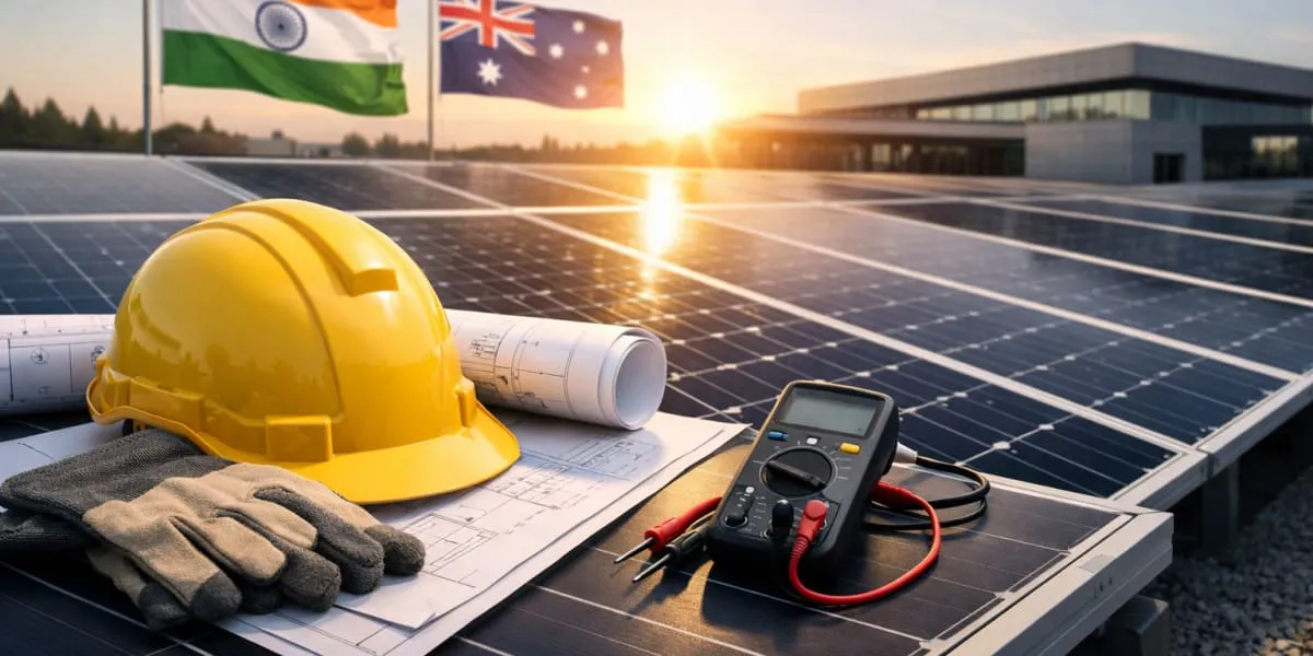 India Australia Rooftop Solar Training Academy Welcomes First Cohort