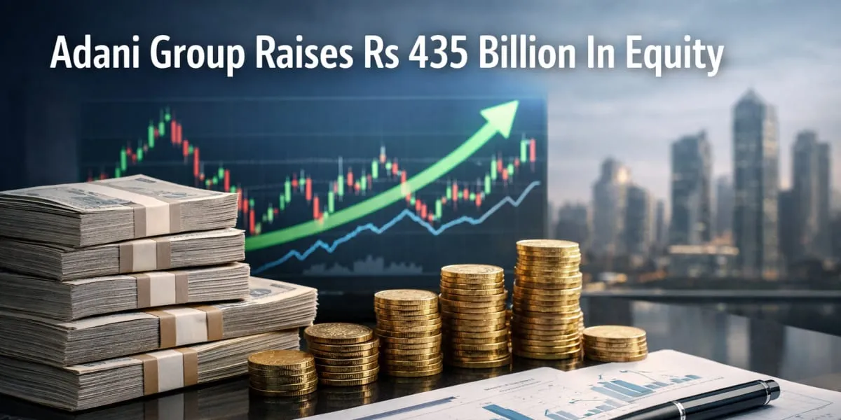 Adani Group Raises Rs 435 Billion In Equity