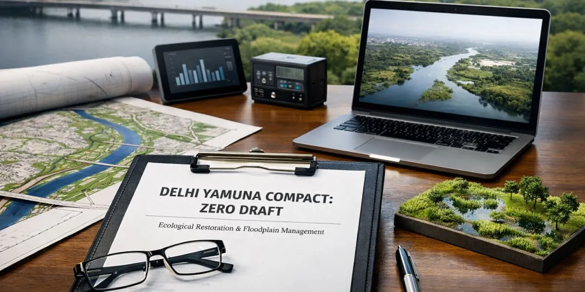 DDA Prepares Zero Draft Of Delhi Yamuna Compact